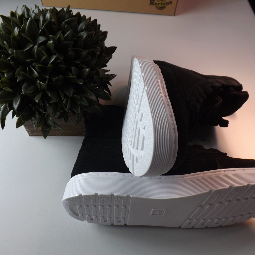 Dr Martens Mens Air Wear Kamar Black High Tops New - Picture 8 of 8